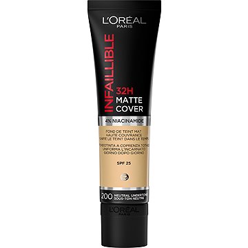 

L'ORÉAL PARIS Infaillible 32H Matte Cover 200 Neutral Undertone 30 ml