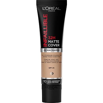 

L'ORÉAL PARIS Infaillible 32H Matte Cover 110 Cool Undertone 30 ml