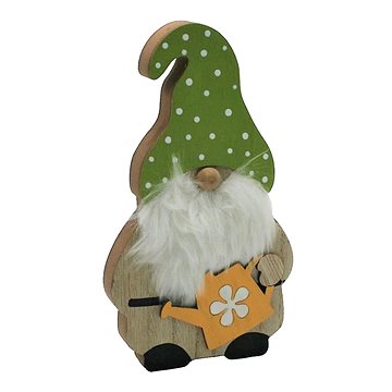 

GOBA Velikonoční dekorace - Skřítek s konví, 19 cm