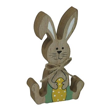 

GOBA Velikonoční dekorace - Zajíček sedící, 25 cm