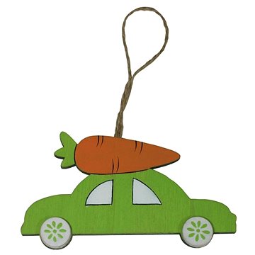 

Goba Závěsná dekorace auto s mrkví na střeše