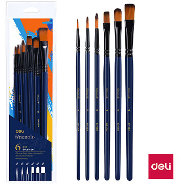 DELI FINENOLO kulaté a ploché - sada 6 ks