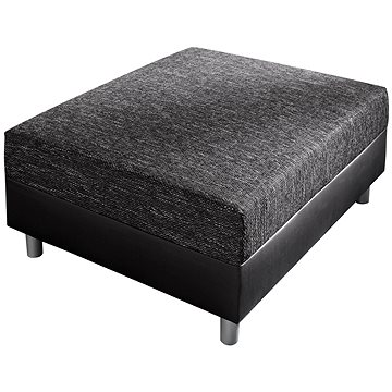 

Delife Stolička Clovis 98 × 83 cm, černá, modulární, imitace kůže