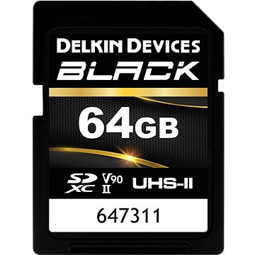 

Delkin SDXC BLACK Rugged 64GB