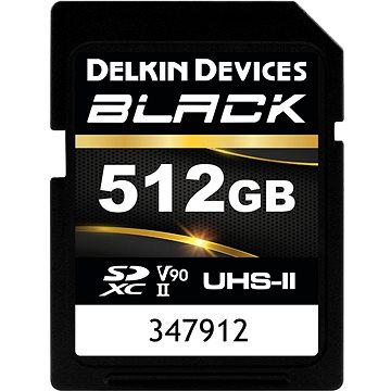 

Delkin SDXC BLACK Rugged 512GB