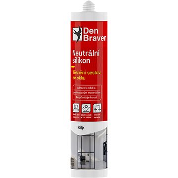 

Den Braven Neutrální silikon OXIM 280ml transparent RL