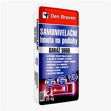 

Den Braven Samonivelační hmota na podlahy GARÁŽ S660 25 kg