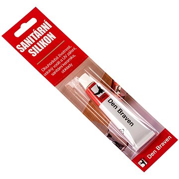 

Den Braven Sanitární silikon 23ml bílá RL