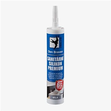 

Den Braven Sanitární silikon 280ml transparent PREMIUM