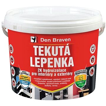 

Den Braven Tekutá lepenka 2K hydroizolace 7kg