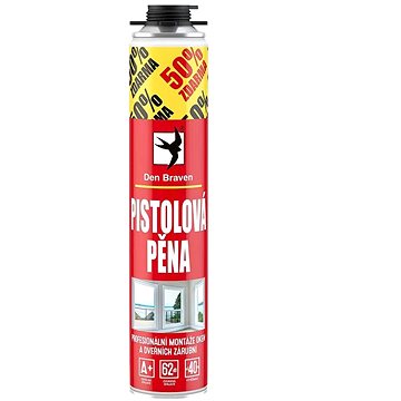 

Den Braven Pistolová pěna RL500+250ml ZDARMA