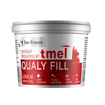 

Den Braven Lehčený brousitelný tmel QUALY FILL 500ml