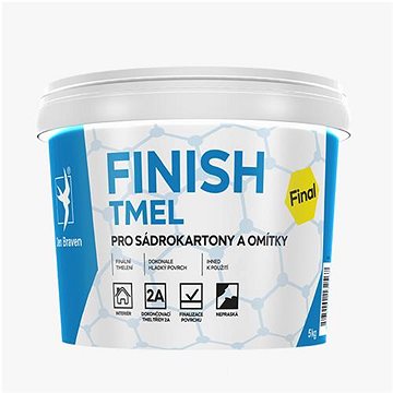 

Den Braven Finish tmel na sádrokartony 14kg