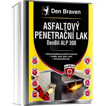 

Den Braven Asfaltový penetrační lak ALP300 - 4kg DenBit FE kanystr