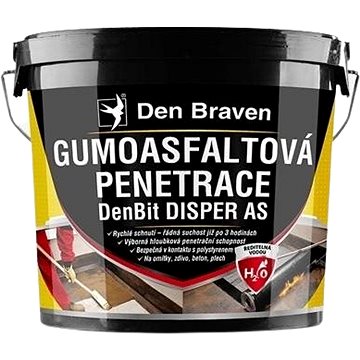 

Den Braven Gumoasfaltová penetrace DISPER AS - 5kg DenBit
