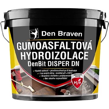 

Den Braven Gumoasfaltová hydroizolace DISPER DN - 10 kg DenBit