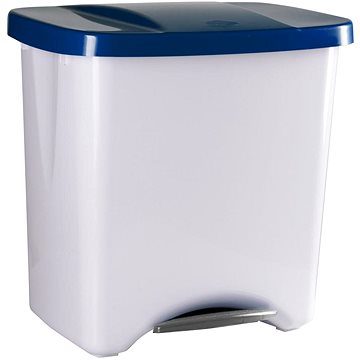 

Denox Ecologic pedálový odpadkový koš 50 l, plast, modrý