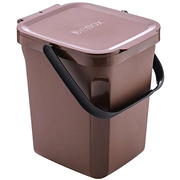 

Denox Organic odpadkový koš na bioodpad 10 l, hnědý