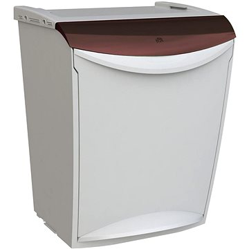 

Denox Ekosystem odpadkový koš na tříděný odpad 25 l, hnědý - bioodpad