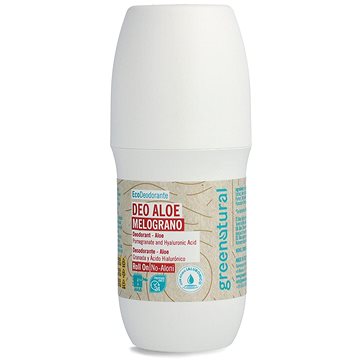 

GREENATURAL Minerální s kyselinou hyaluronovou roll on granátové jablko BIO 75 ml