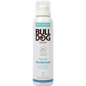 

BULLDOG Fresh Mint & Cedarwood Spray Deodorant 125 ml