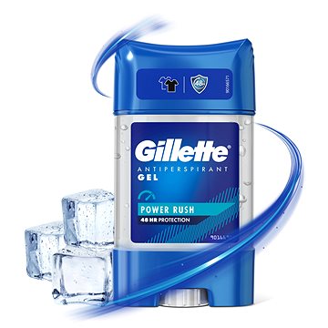 

GILLETTE Power Rush Gelový antiperspirant 70 ml