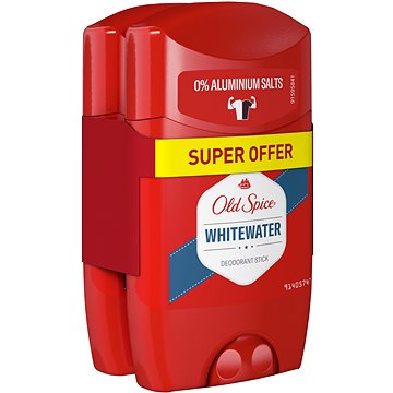 

Old spice WhiteWater Tuhý deodorant 2x50ml