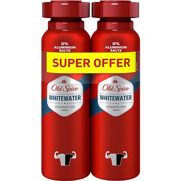

Old spice WhiteWater Deodorant ve spreji 2x150ml