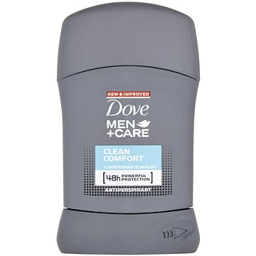 

DOVE Men+Care Clean Comfort tuhý antiperspirant pro muže 50 ml