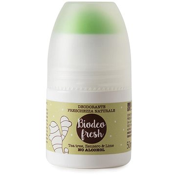 

LASAPONARIA Deodorant roll-on osvěžující se zázvorem a citrónem BIO 50 ml