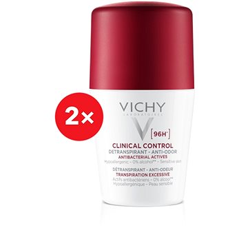 

VICHY 96H Detranspirant proti zápachu DUO 2 × 50 ml