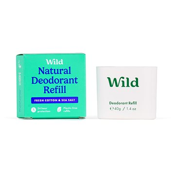 

WILD Refill Fresh Cotton & Sea salt 40 g