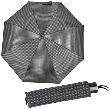 

Doppler Mini Fiber - pánský skládací deštník, šedá