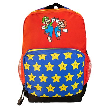 

FASHION UK Batoh Super Mario, červeno - modrý