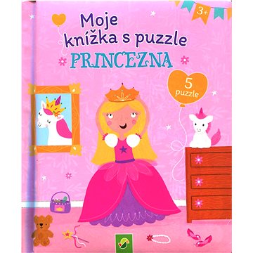 

Knížka s puzzle Princezna