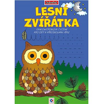 

Baloušek tisk Grafomotorická omalovánka A4 - Lesní zvířátka