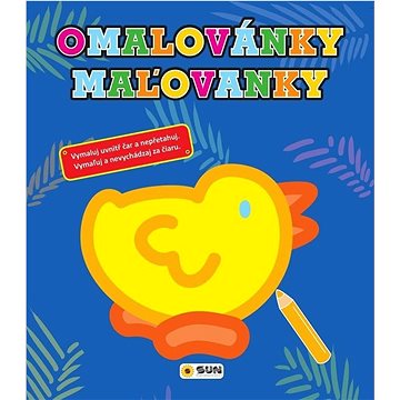 

Omalovánky kuře modré