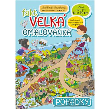 

Baloušek Tisk Fakt velká omalovánka - Pohádky (64 × 90 cm)