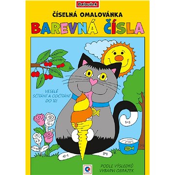 

Baloušek Tisk Číselná omalovánka A4 - Barevná čísla