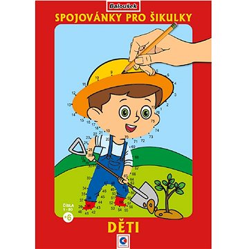 

Baloušek Tisk Omalovánka A4 - Spojovánky pro šikulky - Děti