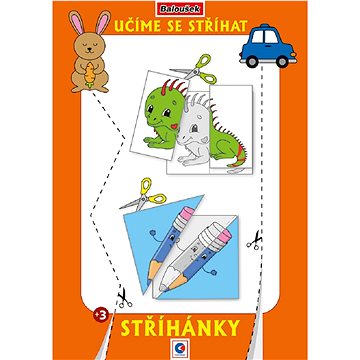 

Baloušek Tisk Omalovánka A4 - Stříhánky, Učíme se stříhat