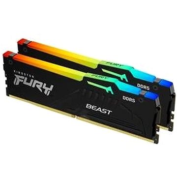 Kingston FURY 32GB KIT DDR5 6000MT/s CL30 Beast RGB