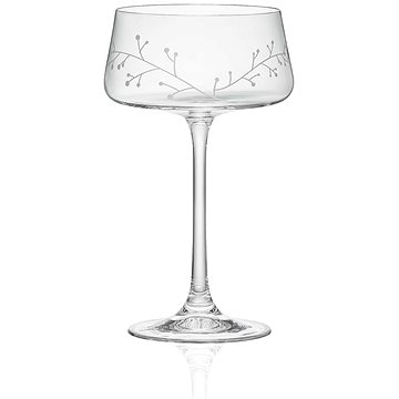 

Decor by Glassor Set koktejlek s mrazivým dekorem, čirý