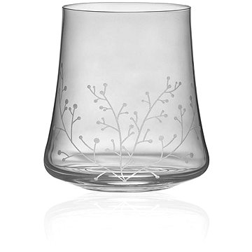 

Decor by Glassor Set skleniček s mrazivým dekorem, šedý