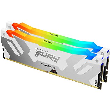 

Kingston FURY 32GB KIT DDR5 6800MHz CL36 Renegade White RGB XMP