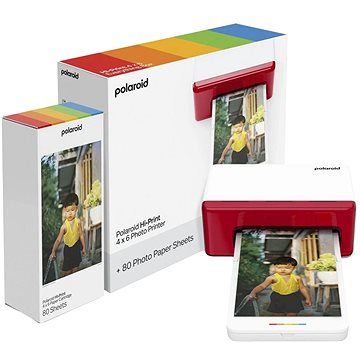 Polaroid Hi·Print 4x6 Photo Printer White E-box