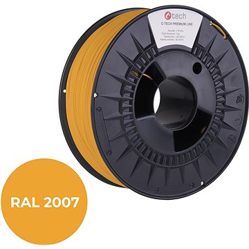 

C-TECH filament PREMIUM LINE PETG luminiscenční světlá oranžová RAL2007