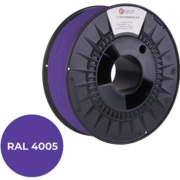 

C-TECH filament PREMIUM LINE PETG modrofialová RAL4005