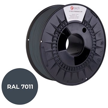 

C-TECH filament PREMIUM LINE PETG ocelová šedá RAL7011