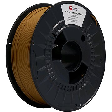 C-TECH filament PREMIUM LINE PLA dřevo